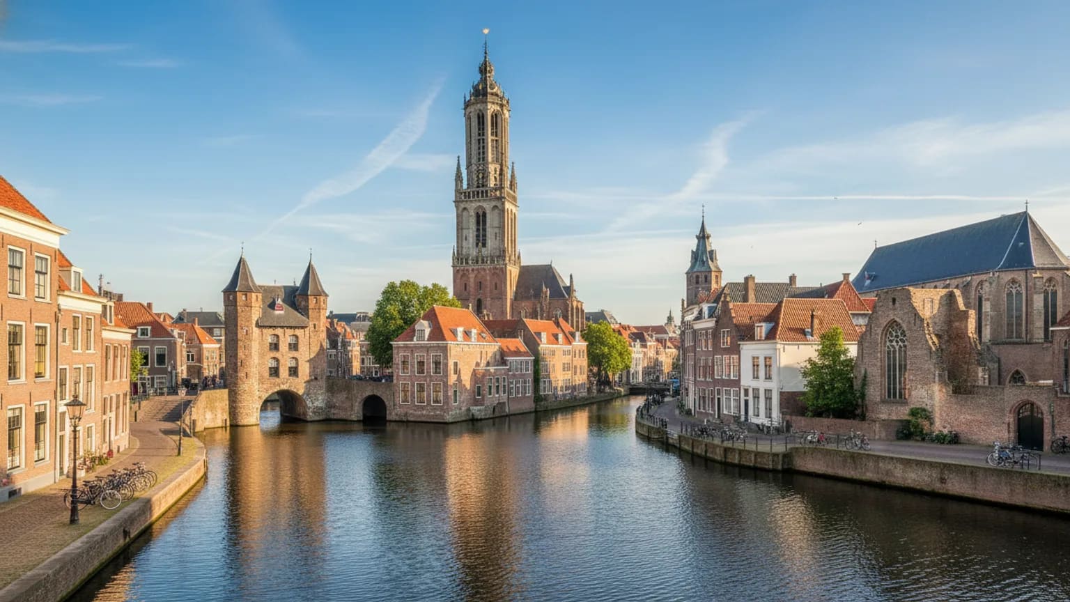 Vue panoramique de Amersfoort