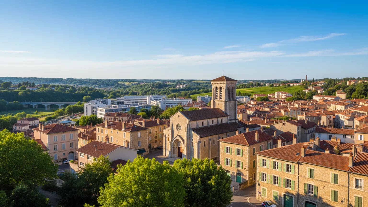 Vue panoramique de Dardilly