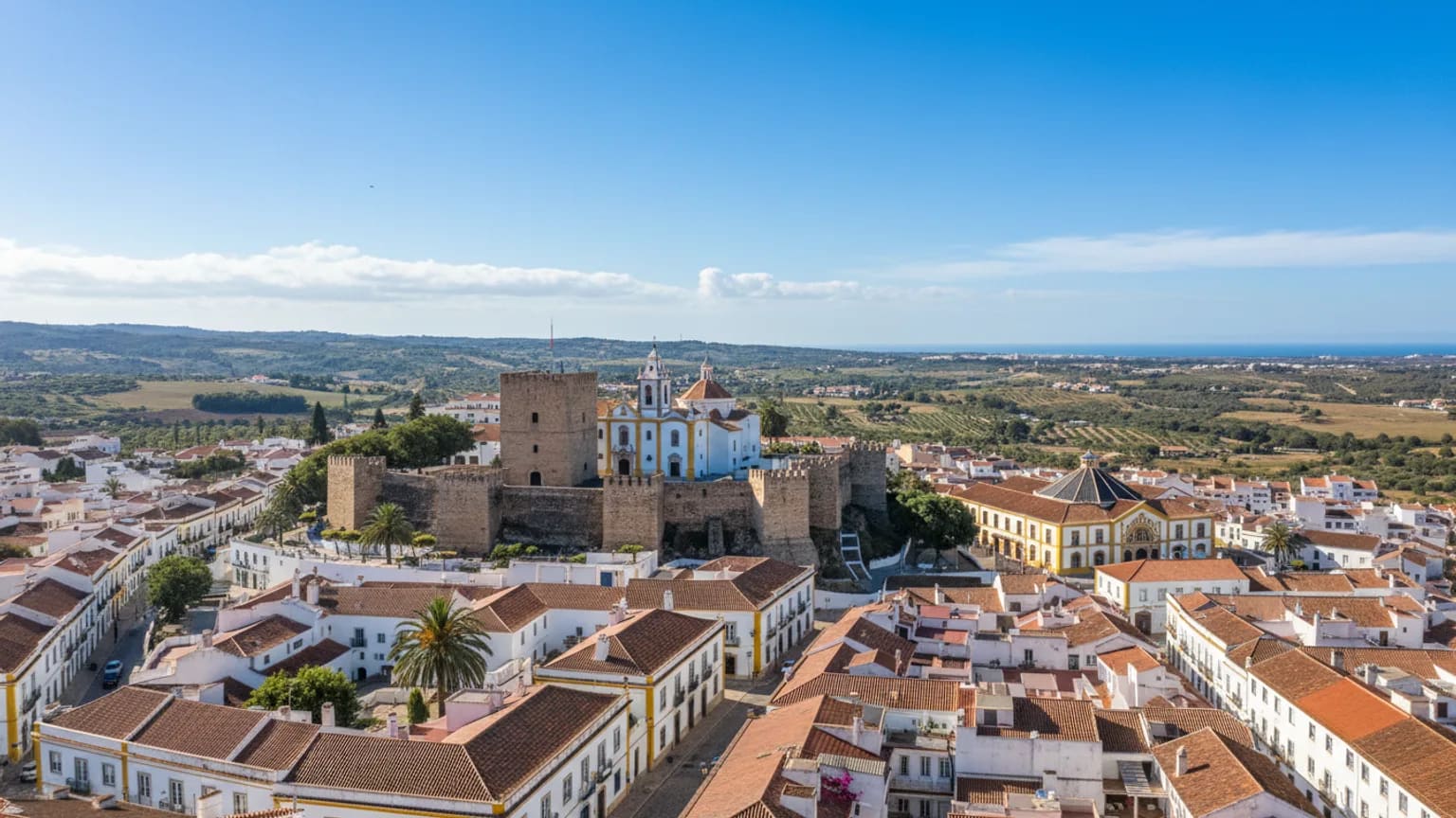 Vue panoramique de Loulé