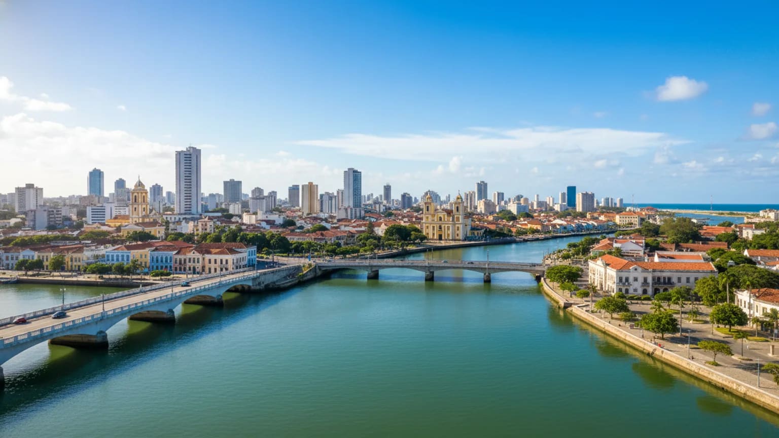 Vue panoramique de Recife